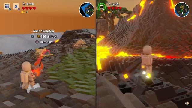 LEGO Worlds PS4 Pro Split-Screen Gameplay #1 (No Commentary) смотреть онлайн