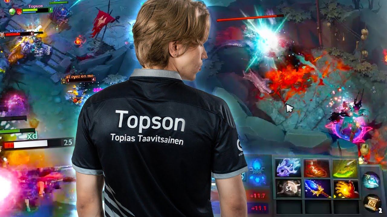 Topson DESTROYING Gorgc with Dark Willow смотреть онлайн