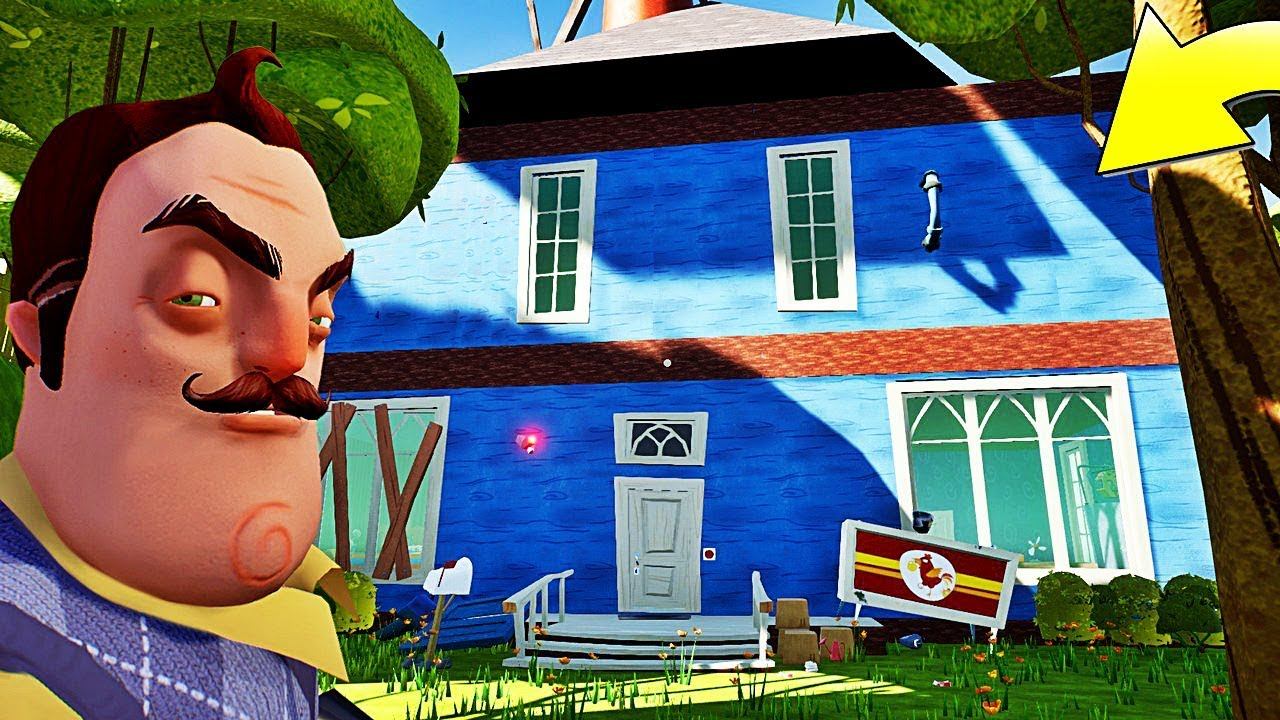 LA NOUVELLE MAISON SECRÈTE DE MON VOISIN ! | Hello Neighbor Mods смотреть онлайн
