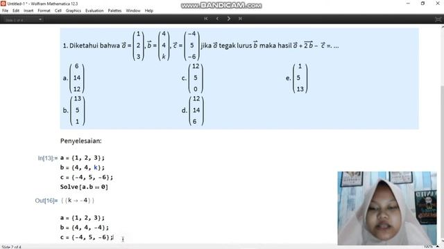 Tutorial Penyelesaian soal Vektor menggunakan Wolfram Mathematica смотреть онлайн