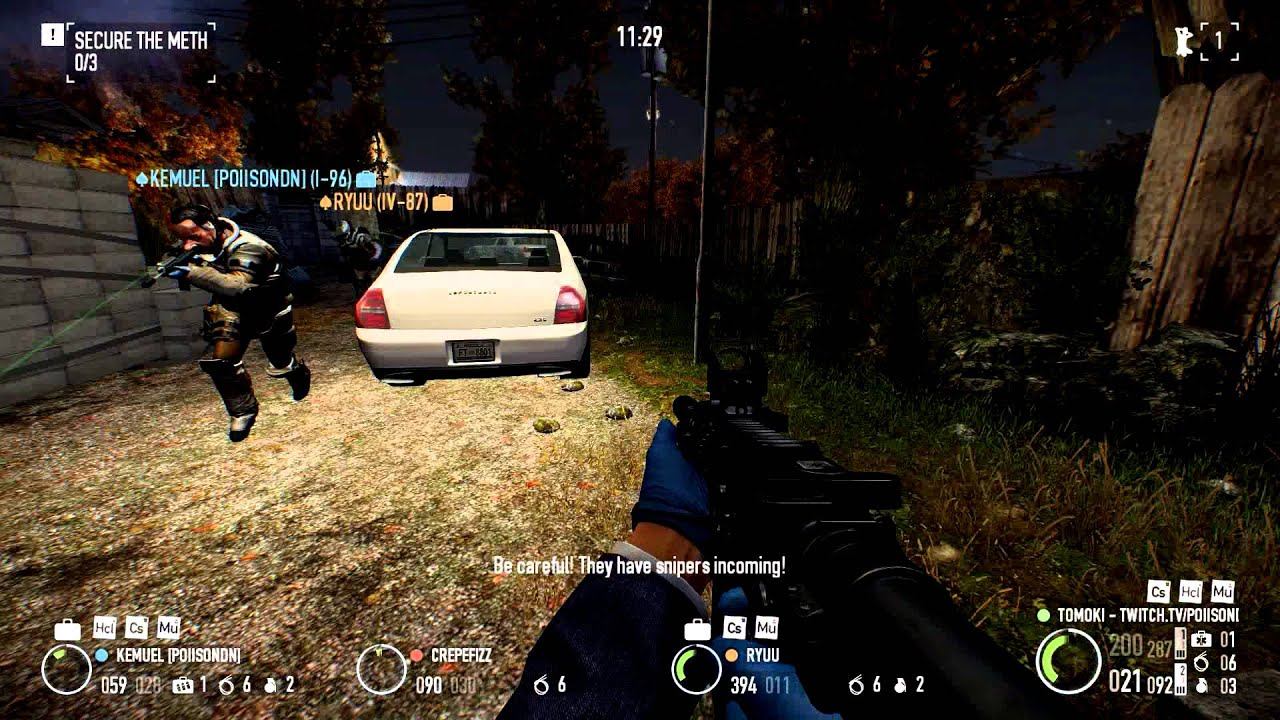 Payday 2 - Cooking Meth with Friends смотреть онлайн