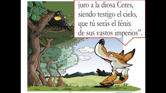 fábula el cuervo y el zorro смотреть онлайн