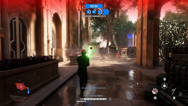 Screen Accurate Mandalorian Luke Gameplay Star Wars Battlefront 2 смотреть онлайн