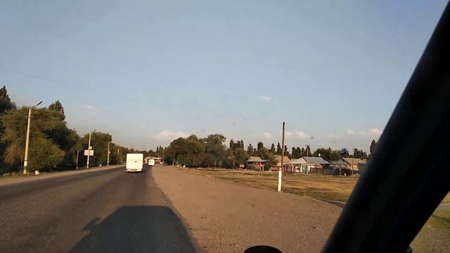 Дорога Киргшёлк, Кант, Дмитриевка 08.2018 смотреть онлайн