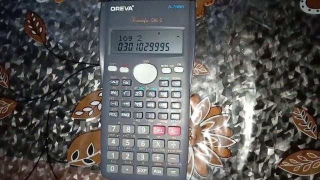 Calculate Log values at base '10' and base 'e' using Scientific Calculator | HINDI смотреть онлайн
