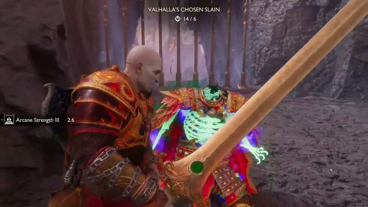Unlocking Skofnung in God of War Ragnarok: Valhalla смотреть онлайн