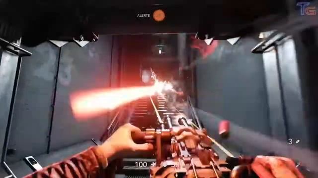 Wolfenstein 2 The New Colossus - Quartier Du Bunker Nucléaire - Tuer Klaus Klinger