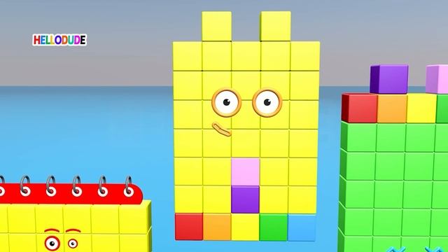 Looking for Numberblocks Prime Club 2 to 103 GIANT Numberblocks Number Pattern смотреть онлайн