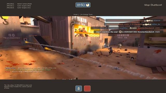 Team Fortress 2 War Update - Soldier vs. Demoman Gameplay Footage смотреть онлайн
