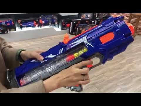 Автомат с мягкими пулями на батарейках ZC7073 смотреть онлайн