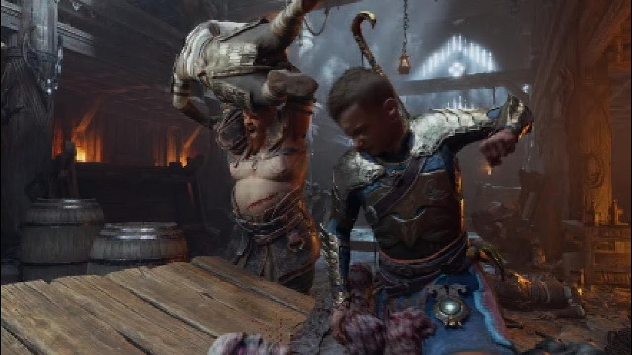God of War Ragnarok NG+ 18 Atreus смотреть онлайн