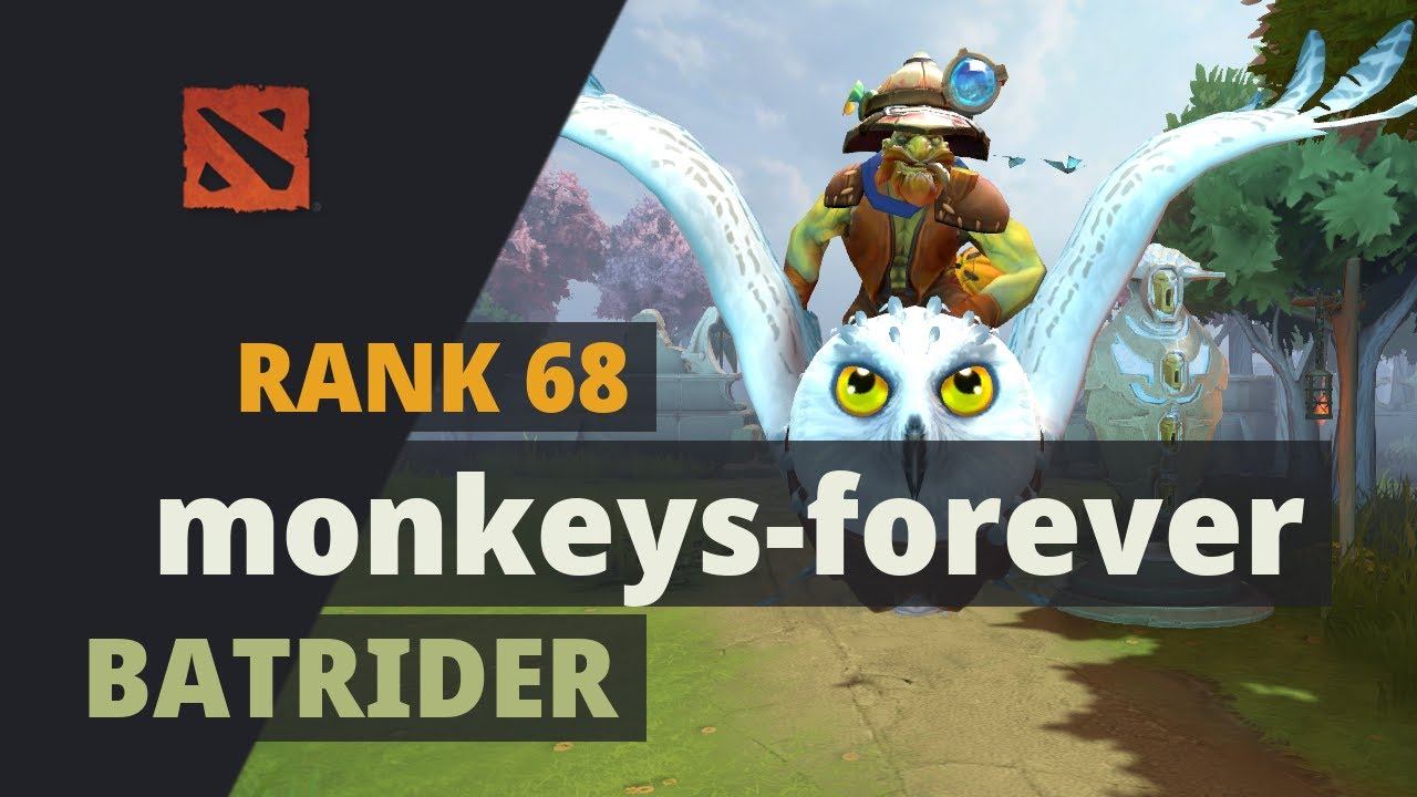 monkeys-forever (Rank 68) plays Batrider Dota 2 Full Game смотреть онлайн