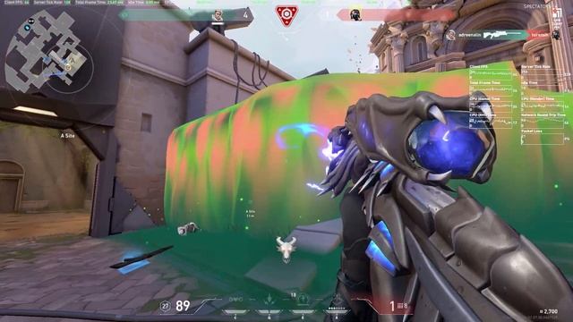 Valorant Operator Elderflame skin in Last kill Effect Dragon Shoot out Fire смотреть онлайн