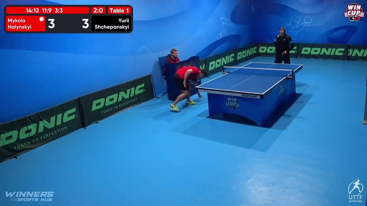 21:00 Mykola Halynskyi 3 - 0 Yurii Shchepanskyi West 5 WIN CUP 15.11.2022 | TABLE TENNIS WINCUP смотреть онлайн