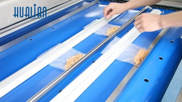 HVB-1020F/2 Automatic Continuous Vacuum Packaging Machine
