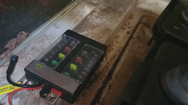 12v Switch Panel for Boat #boat #wiring #12voltbattery #diy #coolgadgets смотреть онлайн