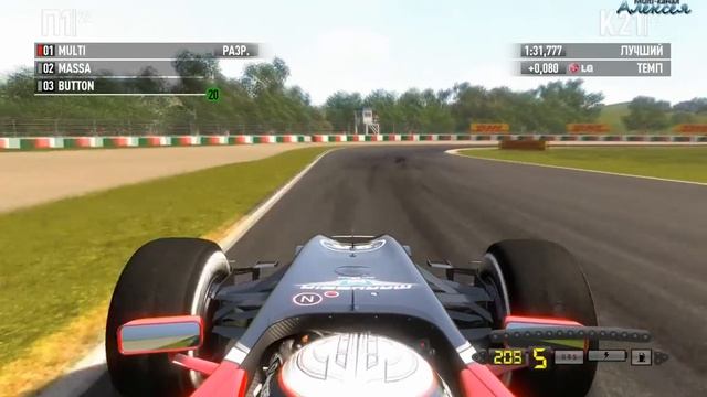 F1 2011 серия 53 (сезон 1 Япония - гонка) - часть 2 смотреть онлайн