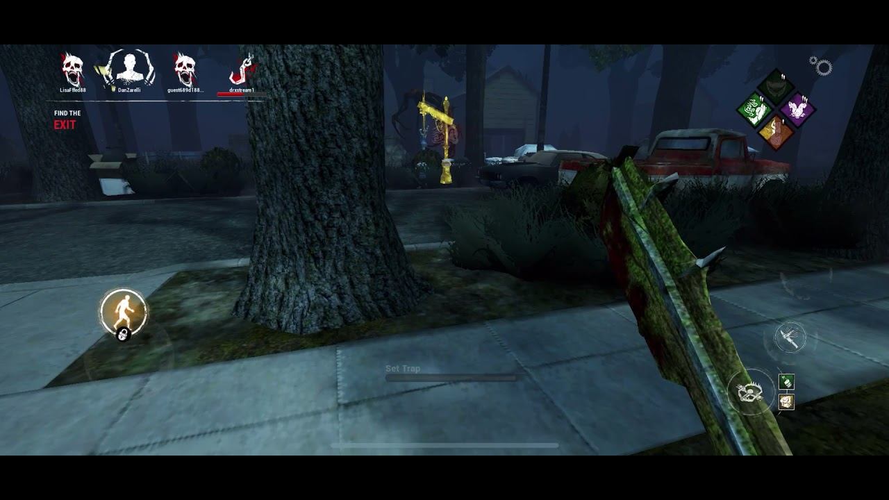 Dead by daylight Mobile: vs speedy Meg смотреть онлайн