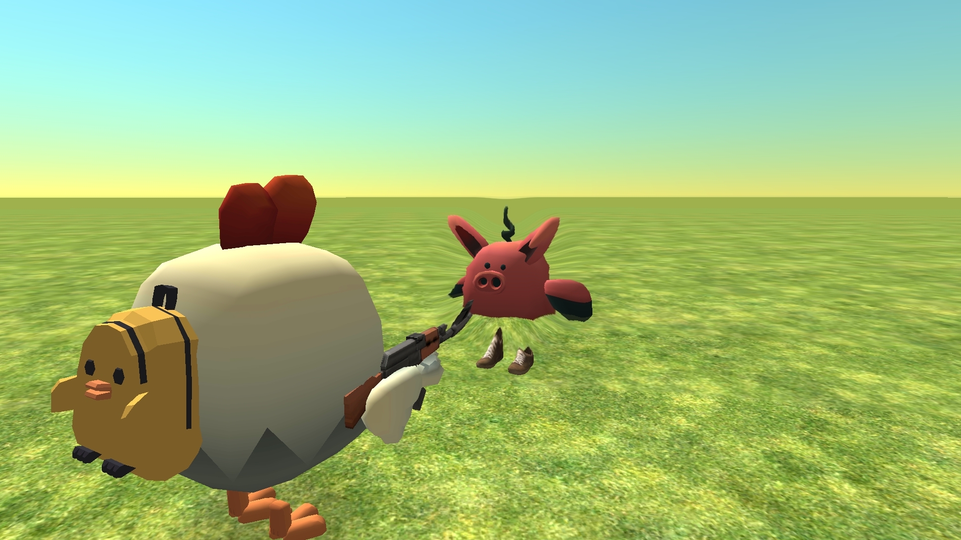 СМЕШНЫЕ МОМЕНТЫ ЧИКЕН ГАН №5