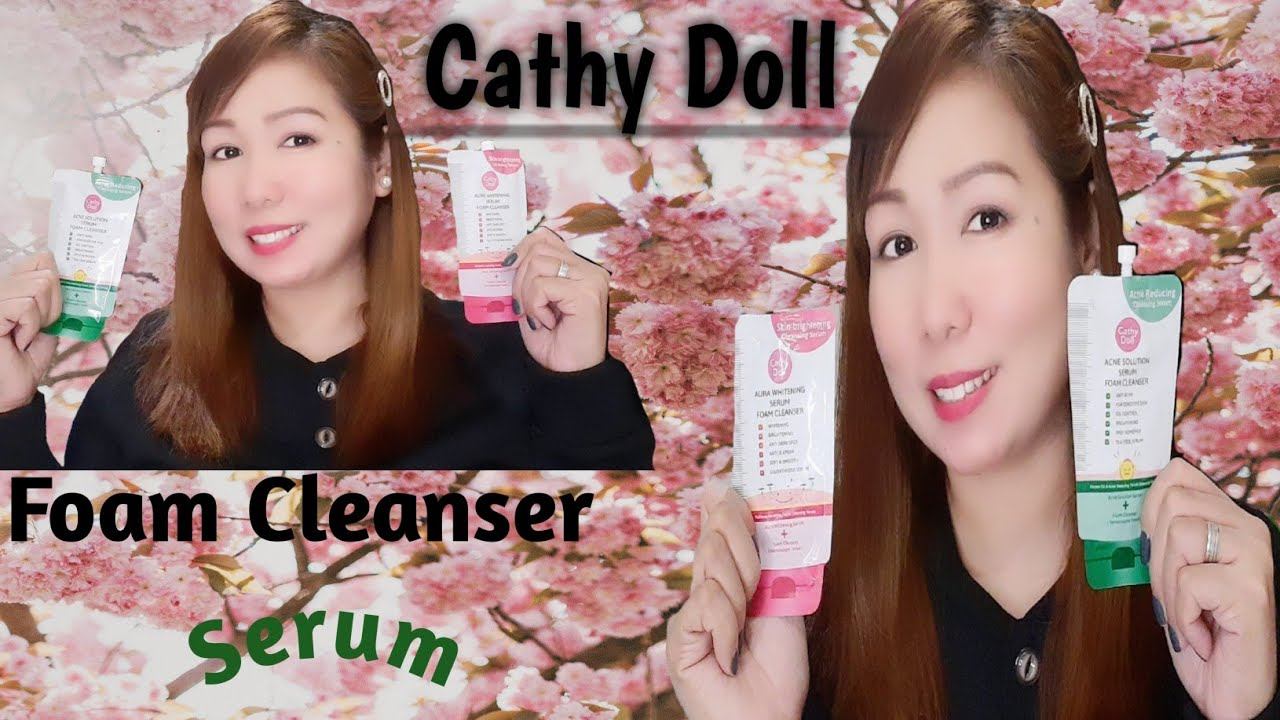 CATHY DOLL ♡ Foam Cleanser Serum Review Maganda ba | Monica Saralde смотреть онлайн