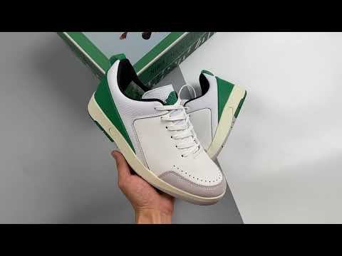 Nina Chanel Abney x Air Jordan 2 Low SE White/Malachite DQ0560-160 смотреть онлайн