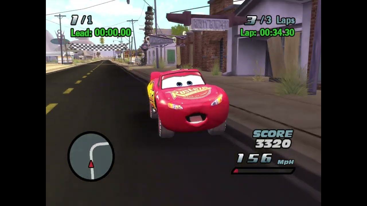 Cars: Radiator Springs Grand Prix (No RTT) in 1:47.34 смотреть онлайн