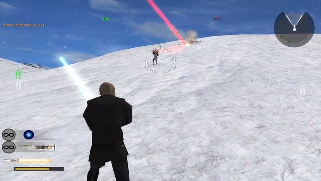Star Wars Battlefront II (2005) BATTLEFRONT-1035 - Hoth: Echo Base - Rebels side смотреть онлайн