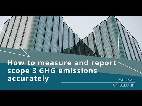 How to measure and report scope 3 GHG emissions accurately смотреть онлайн