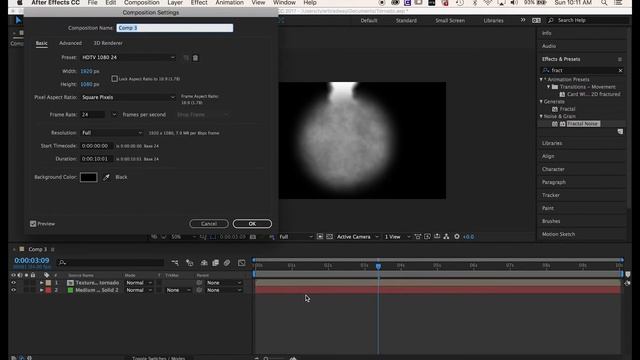 Texturing Particles for a Tornado Effect in After Effects - No Plug-ins Tutorial смотреть онлайн