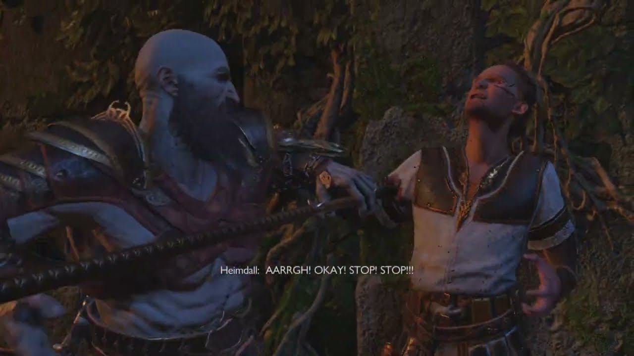 God of War Ragnarok - Heimdall No Damage Give me No Mercy Mode смотреть онлайн