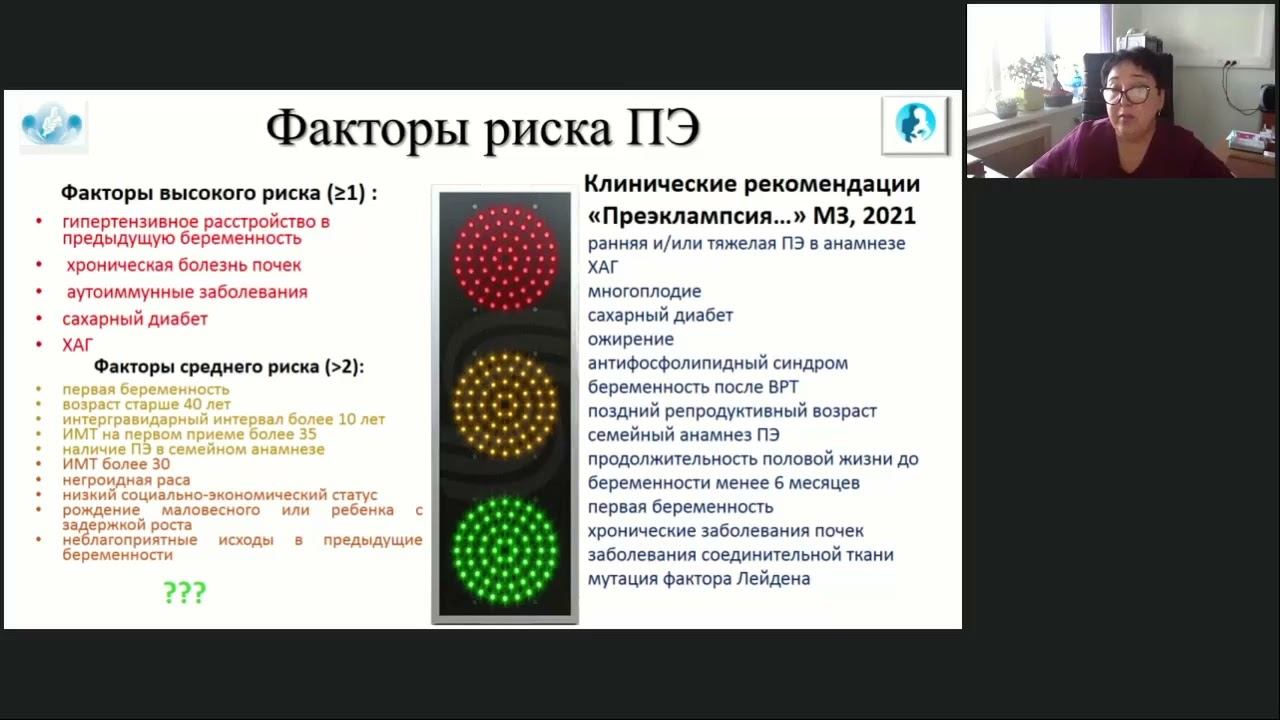 Ходжаева З.С. Современные возможности прогнозирования и ранней диагностики преэклампсии смотреть онлайн