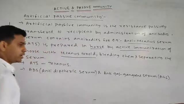 Active immunity & Passive immunity by Biswajyoti sahoo... смотреть онлайн