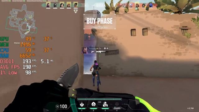 VALORANT - RTX 3060 + i3 10100F - 1080p Max & Lowest Settings - FPS Benchmark Test смотреть онлайн