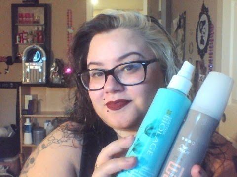 REVIEW ON WELLA EIMI SUGAR LIFT + MATRIX BIOLAGE VOLUMEBOOOM!