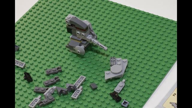 Lego Star Wars Mini AT-DP Set Number 30274 Speed Build смотреть онлайн