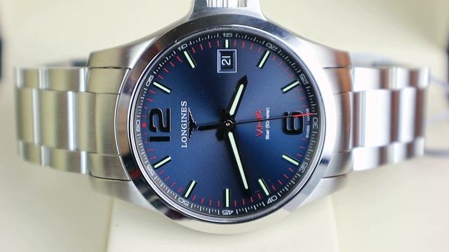 Longines Conquest V.H.P. Попадание секундной стрелки в метки (Hit second hand marks) смотреть онлайн