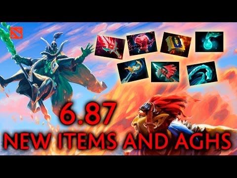 6.87 New items and Aghanim's Scepter upgrades preview — Dota 2 смотреть онлайн