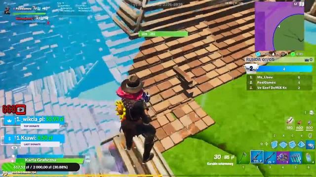 🔴 Live fortnite polska gry z widzami road 700 subs | KOD TWÓRCY: TOMSONPL | смотреть онлайн