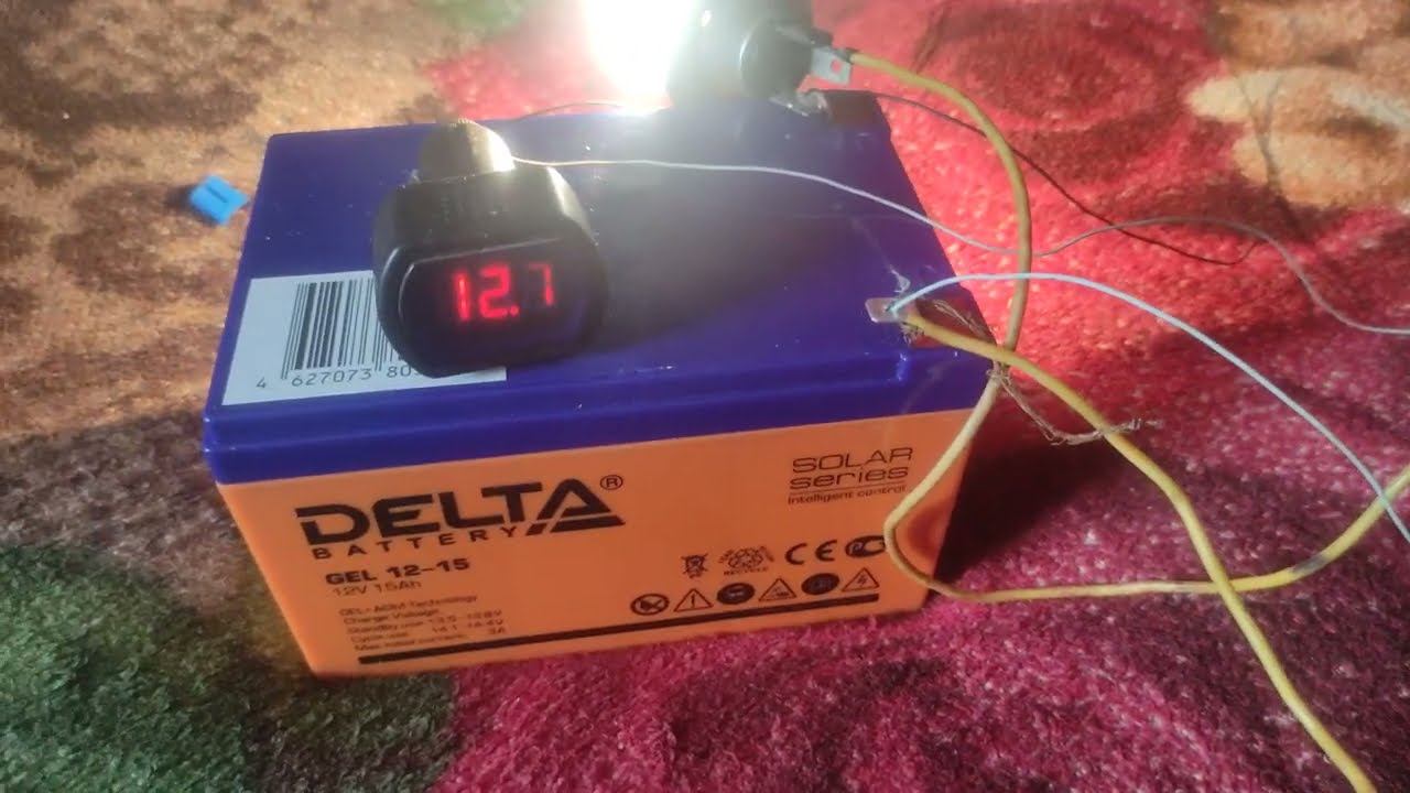 обзор аккумулятора DELTA GEL 12-15 AGM смотреть онлайн