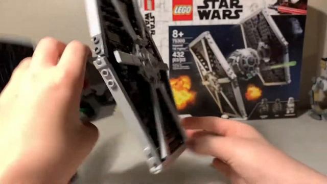 LEGO STAR WARS 75300 imperial tie fighter смотреть онлайн