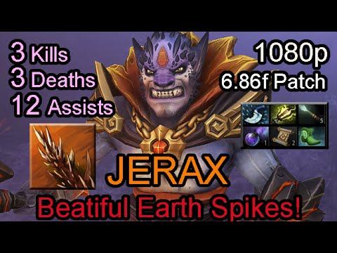 Jerax Lion Amazing | Amazing multiple heroes stuns | Ranked Full Game смотреть онлайн