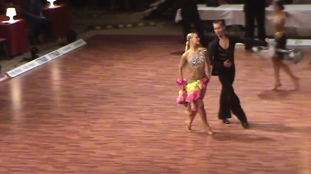 Grand Slam Latin 2011: Alexey Baykov - Ekaterina Telnova - Samba 1. Round смотреть онлайн
