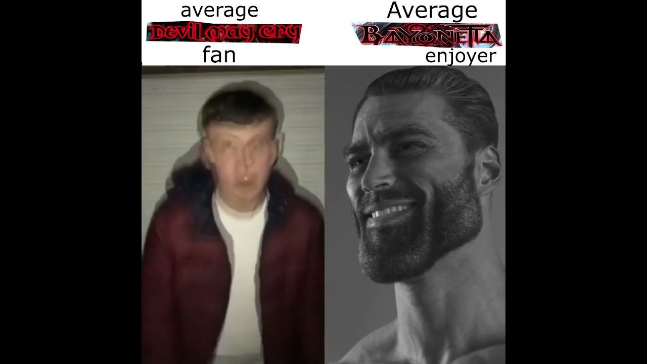 everage Devil May Cry fan VS Evarage Bayonetta enjoyer смотреть онлайн