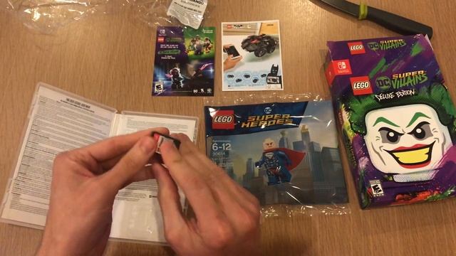 LEGO DC Super-Villains Deluxe Edition Unboxing смотреть онлайн