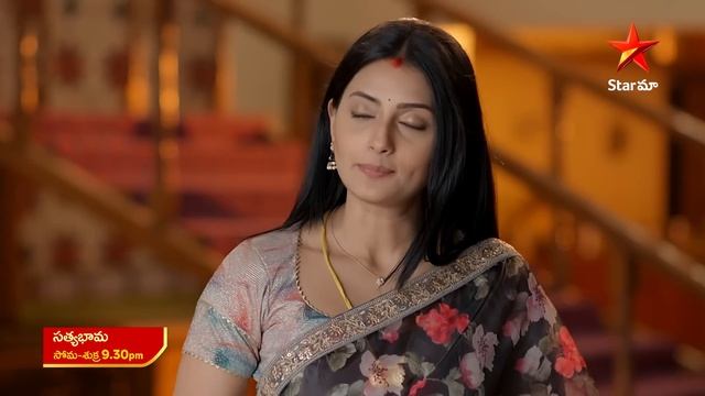 Satyabhama - Promo | 12th Apr 2024 | Star Maa Serials | Mon-Fri at 9.30 pm | Star Maa смотреть онлайн