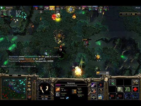DOTA 1 - Shadow Fiend Nevermore - Beyond GODLIKE!! (7.03b2) 2022 смотреть онлайн