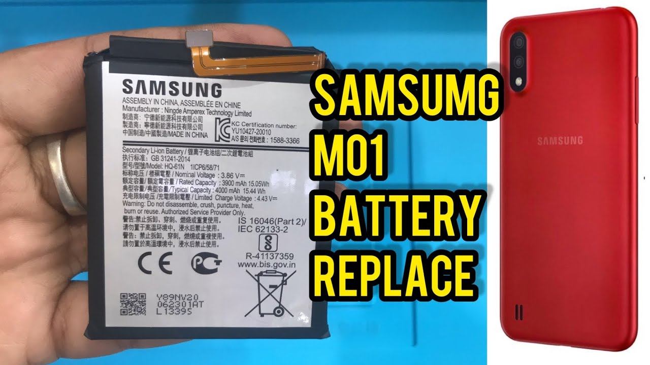 SAMSUMG M01 BATTERY REPLACEMENT | How to change Samsumg m01 battery #repair #battery #samsumg смотреть онлайн