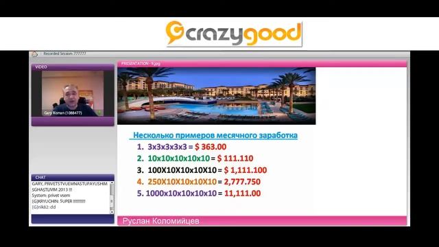 Предновогодняя презентация соц сети CRAZY GOOD смотреть онлайн