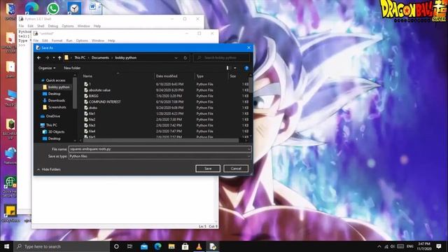 MATHS USING PYTHON PART 2-SQUARES AND SQUARE ROOTS смотреть онлайн