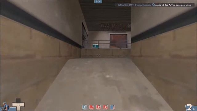 Team Fortress 2: cp_steel Pub Scout Gameplay (BLU Team) смотреть онлайн